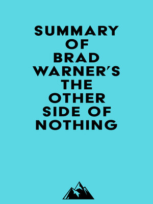 cover image of Summary of Brad Warner's the Other Side of Nothing
